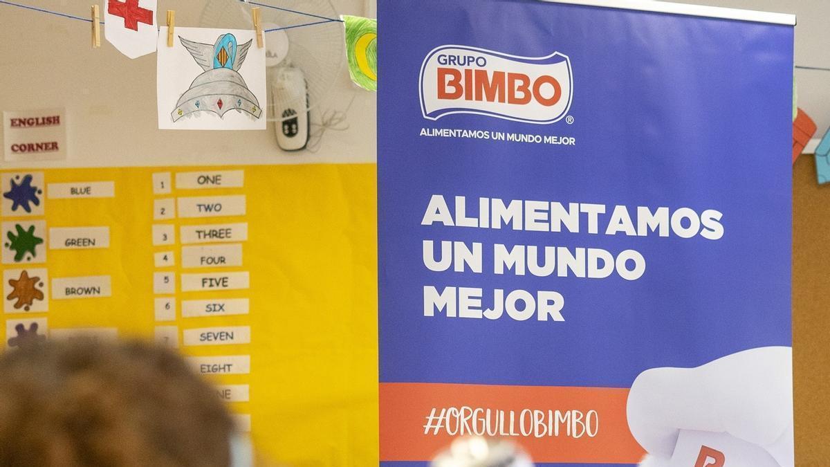 Imagen de archivo de un cartel de Bimbo.