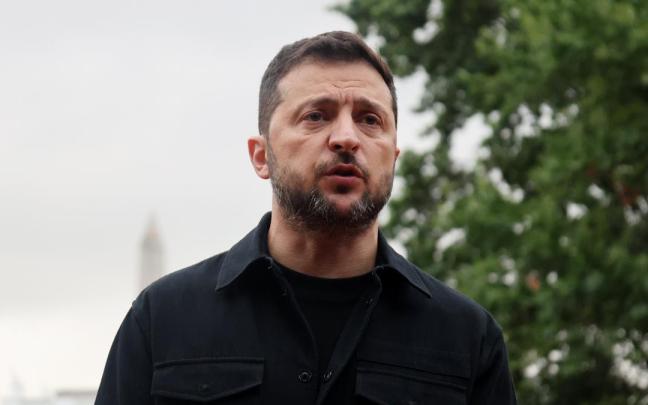 El presidente de Ucrania, Volodimir Zelenski.