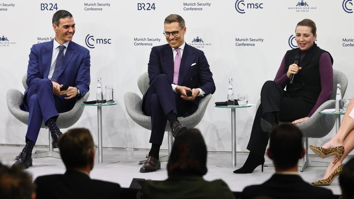 Pedro Sánchez en la Conferencia de Seguridad de Múnich