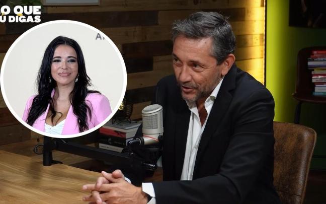 Javier Ruiz defiende a su pareja, Sarah Santaolalla: “Es una cuestión de no querer ver la realidad: es una tía muy joven, muy buena y consigue entrar en los sitios donde vosotros no entráis”.