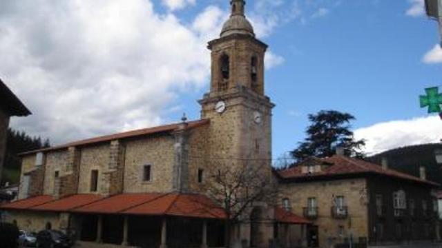 Imagen de la parroquia de Aretxabaleta. / N.G. Imagen de la parroquia de Aretxabaleta.