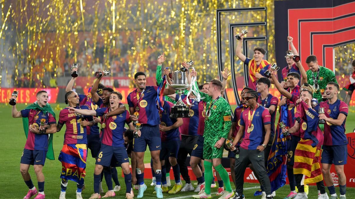 El FC Barcelona gana su 32ª Copa del Rey y amplía su dominio en el palmarés del torneo