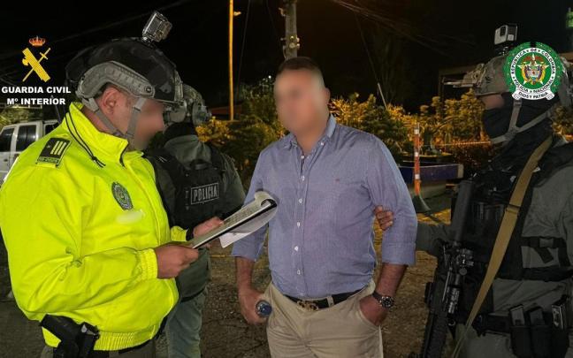 La Guardia Civil detiene en Colombia a uno de los principales "narcos invisibles" del Clan del Golfo