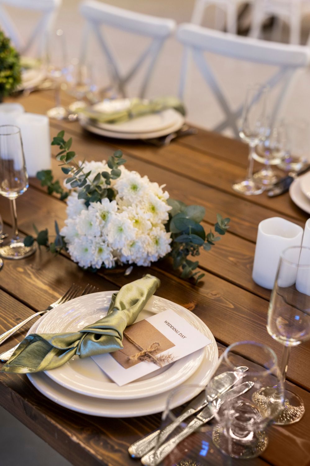 El banquete de una boda.