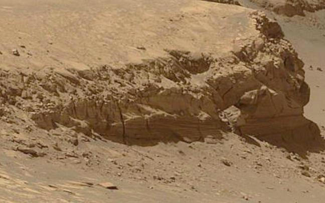 Una de las últimas fotografías hechas por el robot explorador de la NASA "Opportunity" del cráter "Victoria" / EFE Una de las últimas fotografías hechas por el robot explorador de la NASA "Opportunity" del cráter "Victoria"