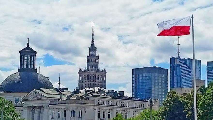 La plaza de Pilsudski, Varsovia.