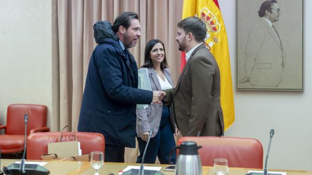 Puente, antes de su comparecencia en el Congreso de los Diputados.