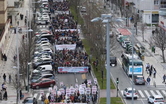 Manifestación por las mejoras en la sanidad públlica