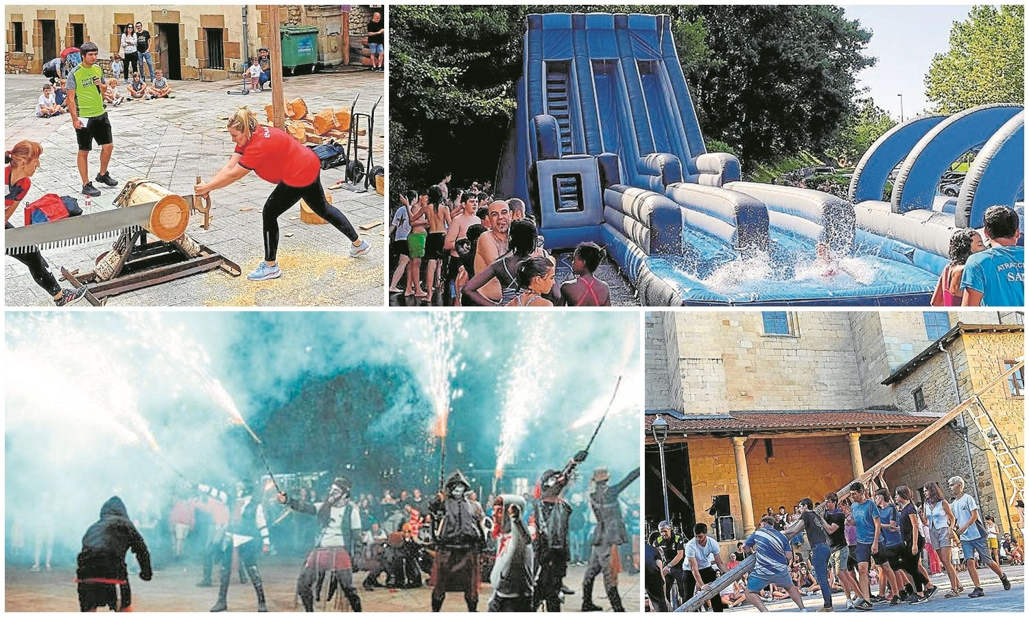 Berriz se sumerge en las fiestas de San Pedro y Santa Isabel con siete días de actividades para toda la ciudadanía.