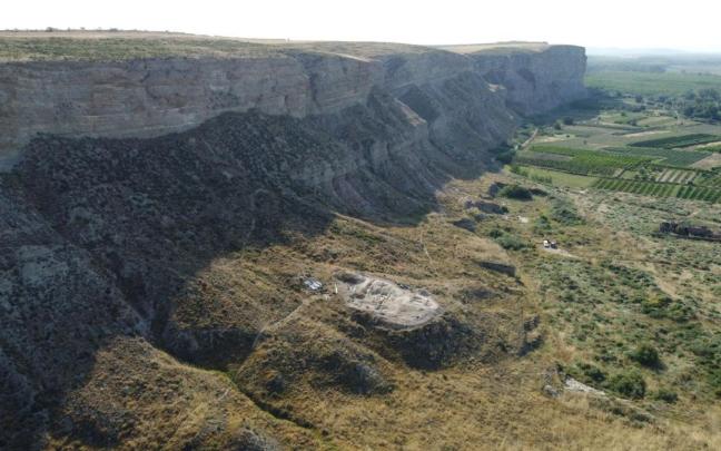 Yacimiento arqueólogico de Resa.
