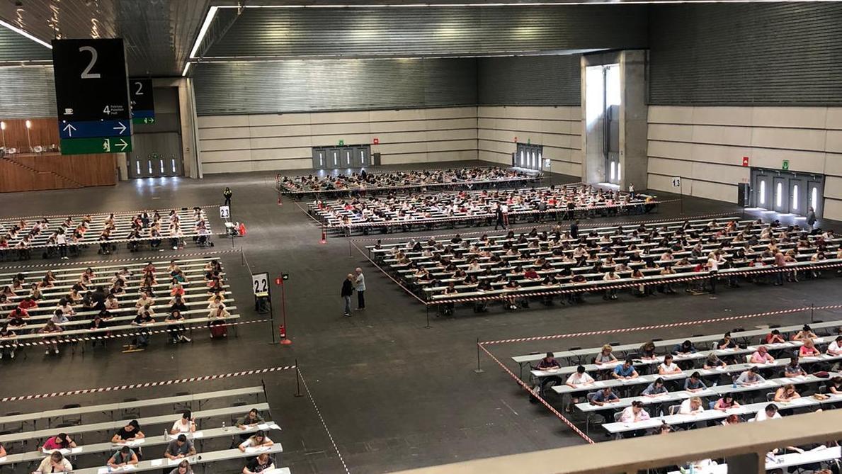 Examen de HABE en el BEC.