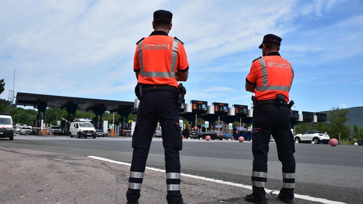 Control de tráfico de la Ertzaintza