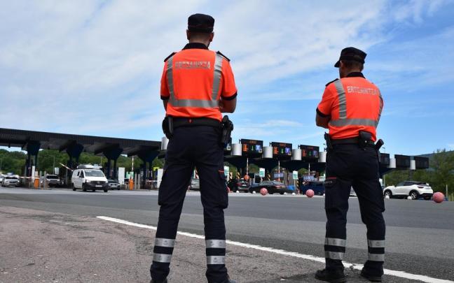 Control de tráfico de la Ertzaintza