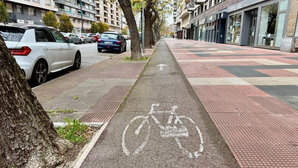 Gasteiz hiribideko bidegorriko obrek trafikoari eragingo diote berriro.