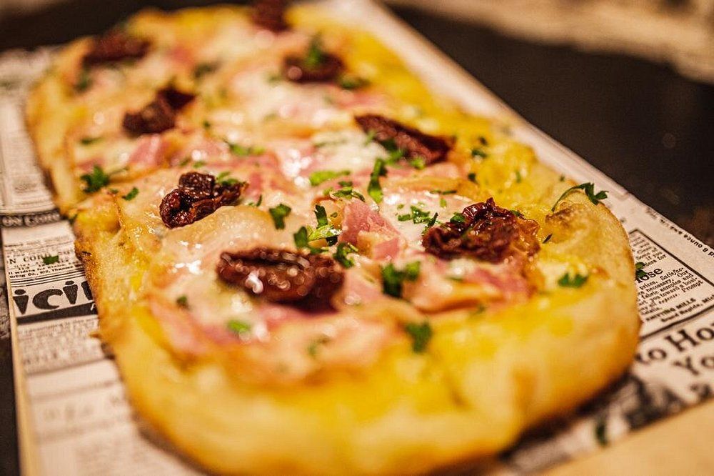 Pinsa liliana de Casa Leotta