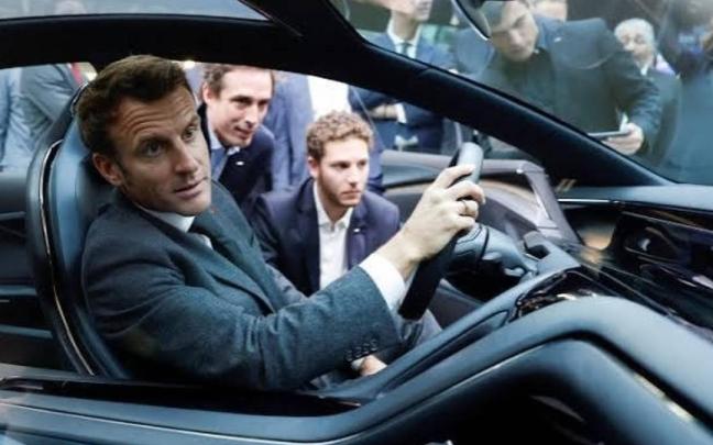 El presidente de Francia, Emmanuele Macron