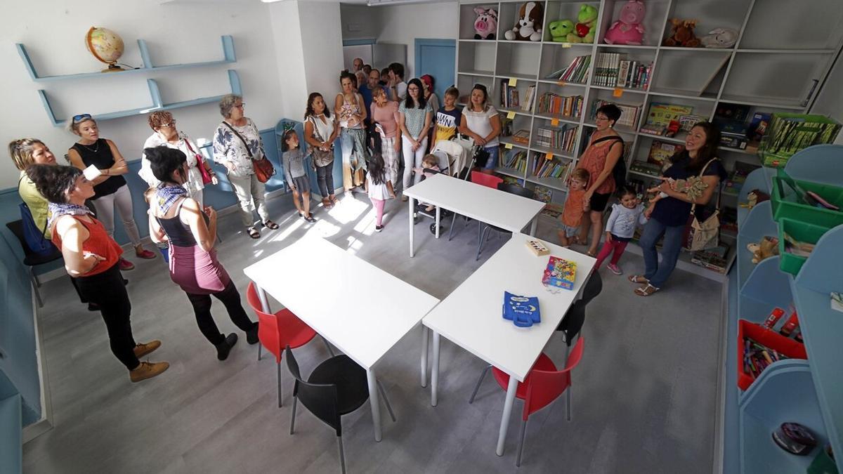 El nuevo local de San Juan Xar Txiki, por dentro.