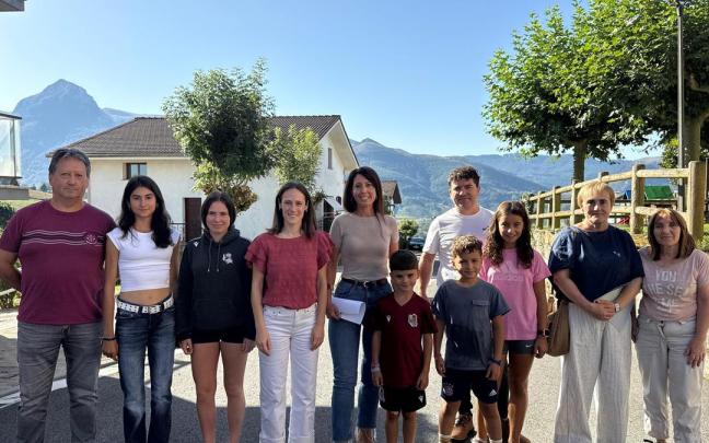 Visita de Azahara Domínguez a Gaintza.