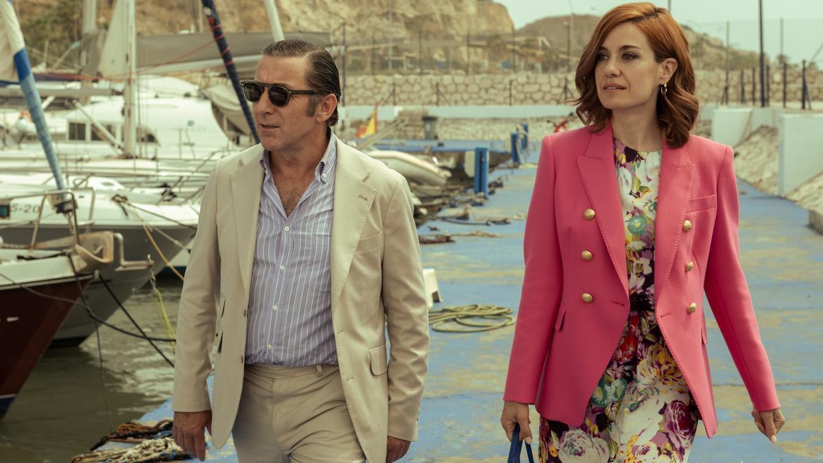 Antonio de la Torre y Alexandra Jiménez, en una imagen de la serie ‘Grande de España’