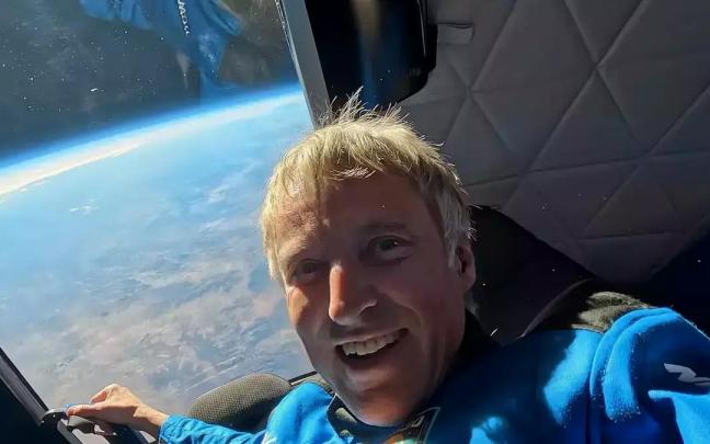 Jesús Calleja en el espacio