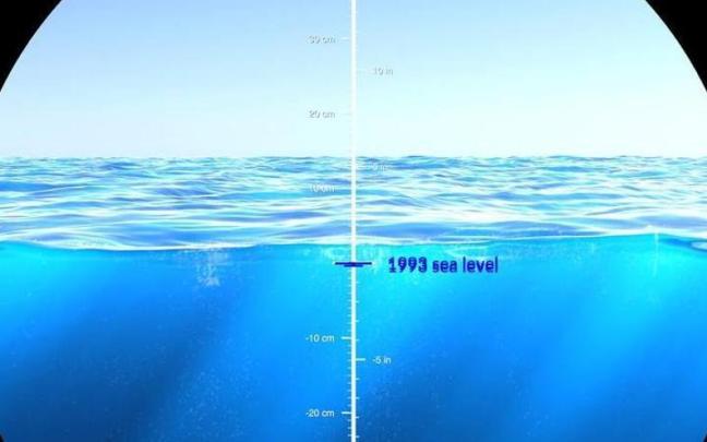 El vídeo de la NASA que muestra el aumento del nivel del mar a causa de la crisis climática