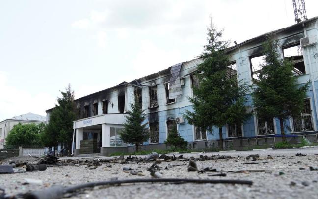 Imagen de archivo de una calle de Belgorod.