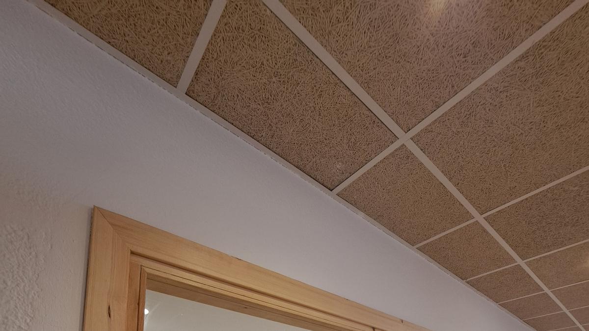 La nueva ventana entre el aula de EI 3 y el baño