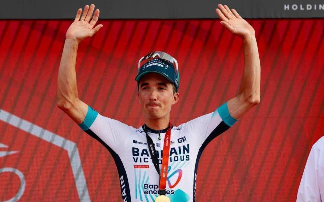 Pello Bilbao, tercero en la general del UAE Tour y la Volta a la Comunitat Valenciana. / UAE Tour / Sprint Cycling Pello Bilbao, tercero en la general del UAE Tour y la Volta a la Comunitat Valenciana.