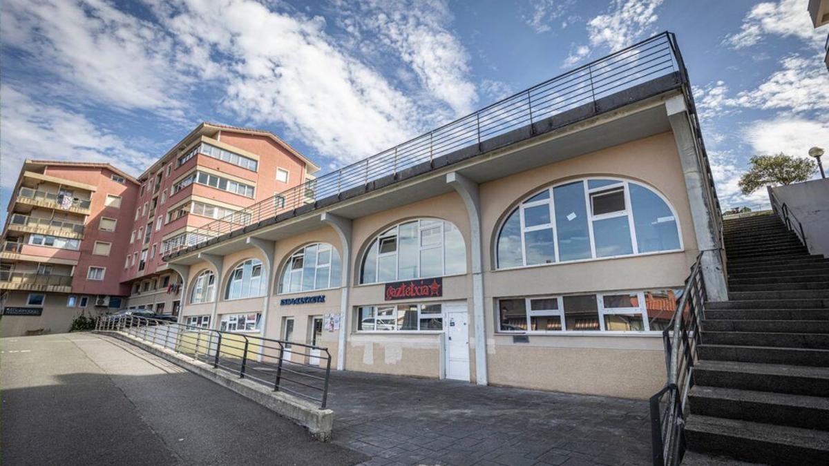 El edificio de Eskualtxeta Kultur Gunea, en el ámbito Balenciaga de Getaria, donde se proyectan 20 viviendas públicas de alquiler social.