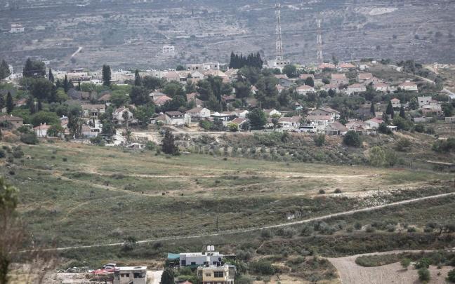 Un asentamiento israelí en un territorio ocupado en Cisjordania.