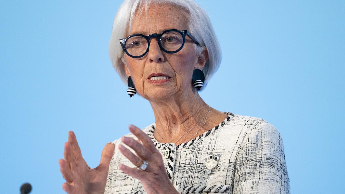 La presidenta del Banco Central Europeo, Christine Lagarde