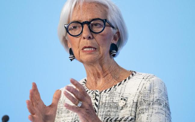 La presidenta del Banco Central Europeo, Christine Lagarde