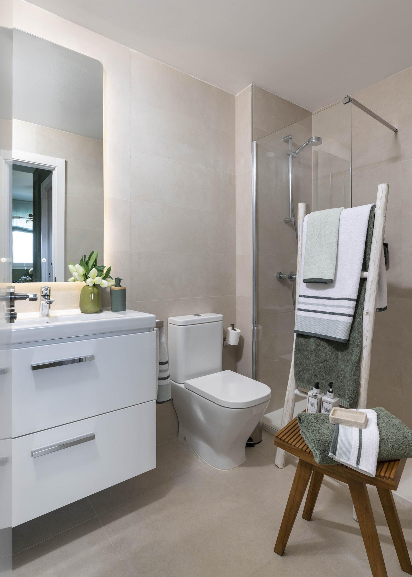 Uno de los cuartos de baño.