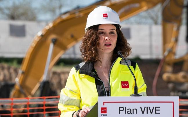 La presidenta de la Comunidad de Madrid, Isabel Díaz Ayuso, en una imagen de archivo.