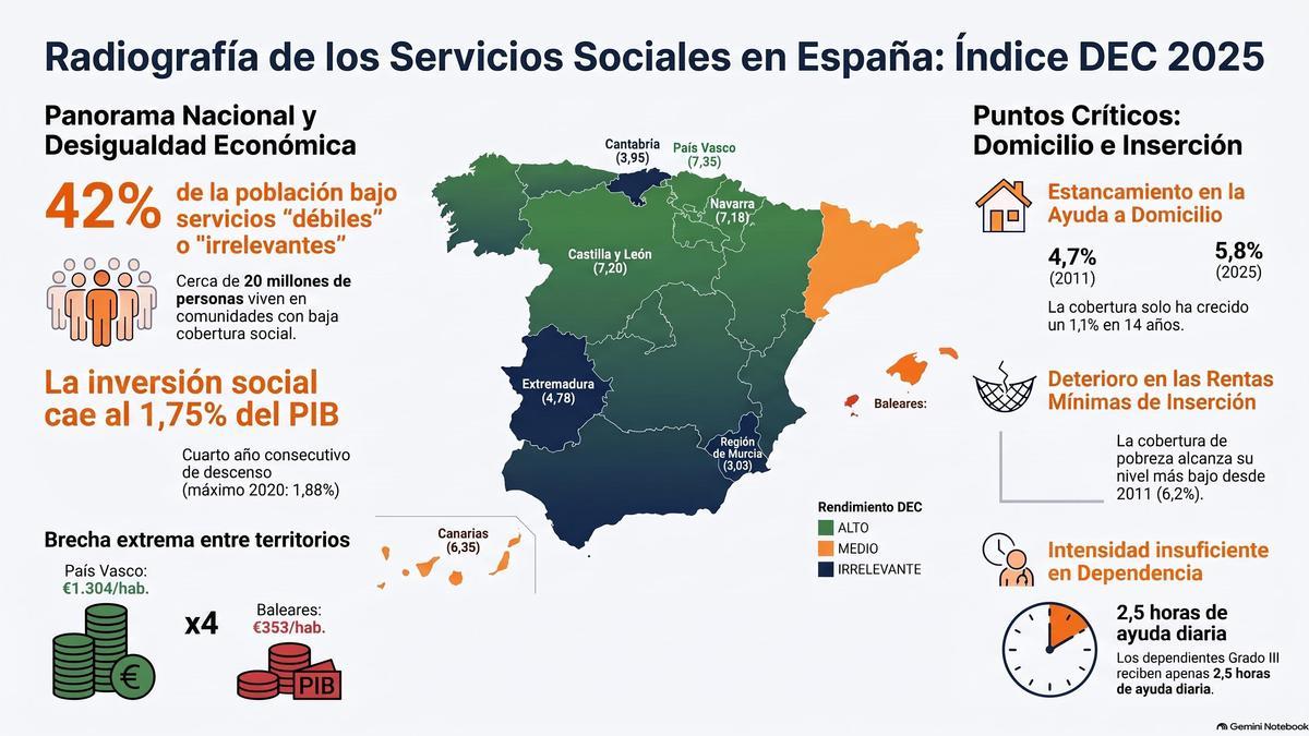 Radiografía Servicios Sociales España 2025