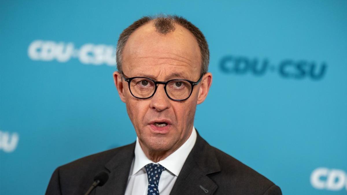 El líder de la CDU, Friedrich Merz