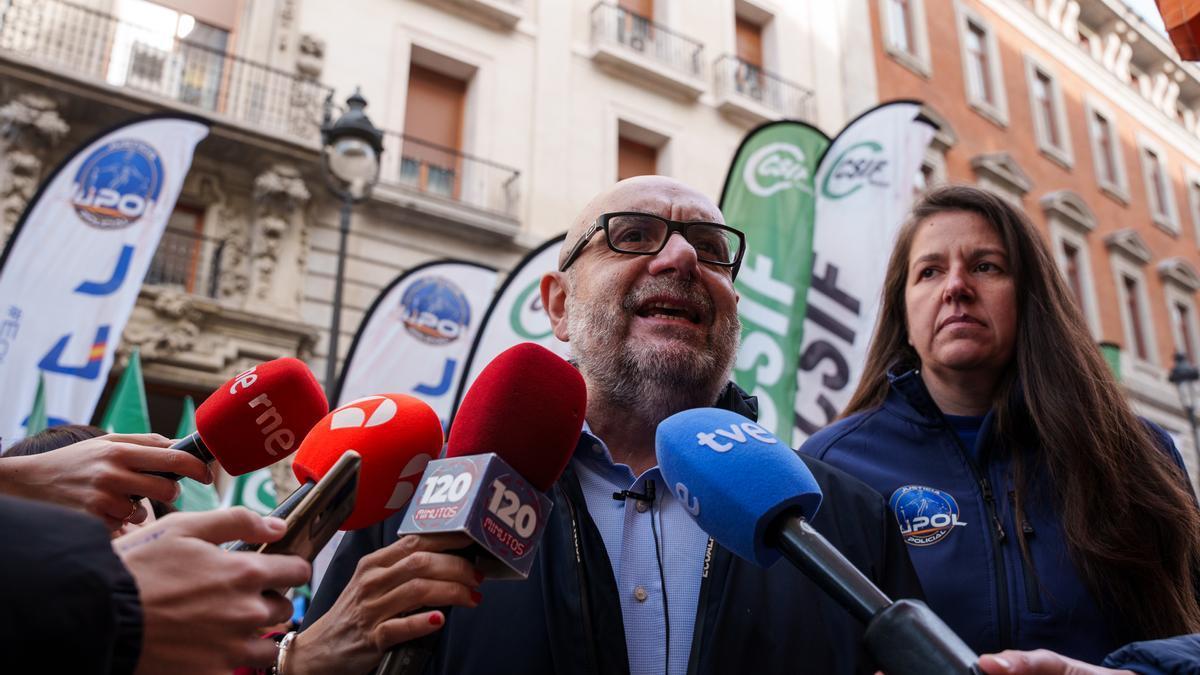 El presidente de CSIF, Miguel Borra.