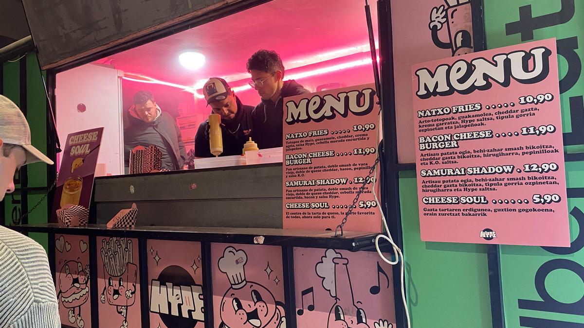 La 'food truck' de HYPE este fin de semana en Urbil.