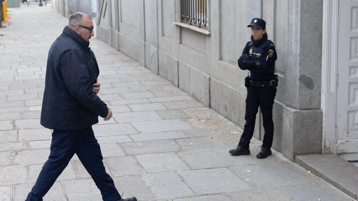 El ex asesor del ex ministro José Luis Ábalos, Koldo García, llega al Tribunal Supremo para declarar