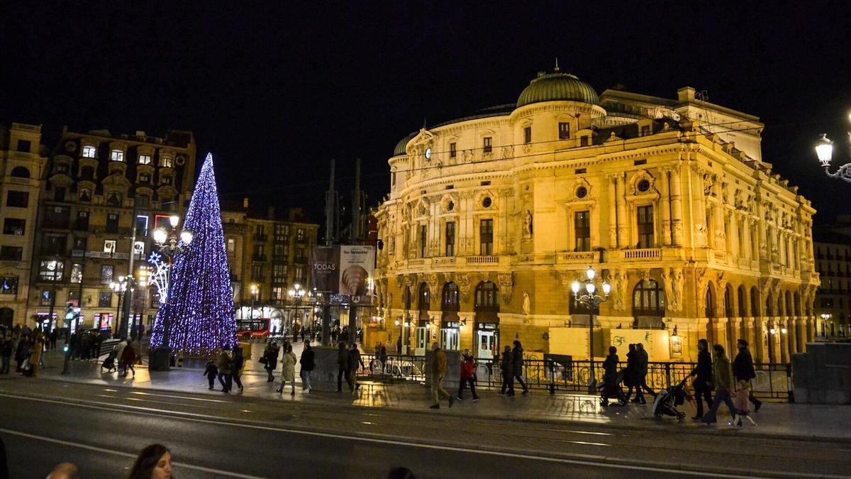 Árbol de Navidad en El Arenal