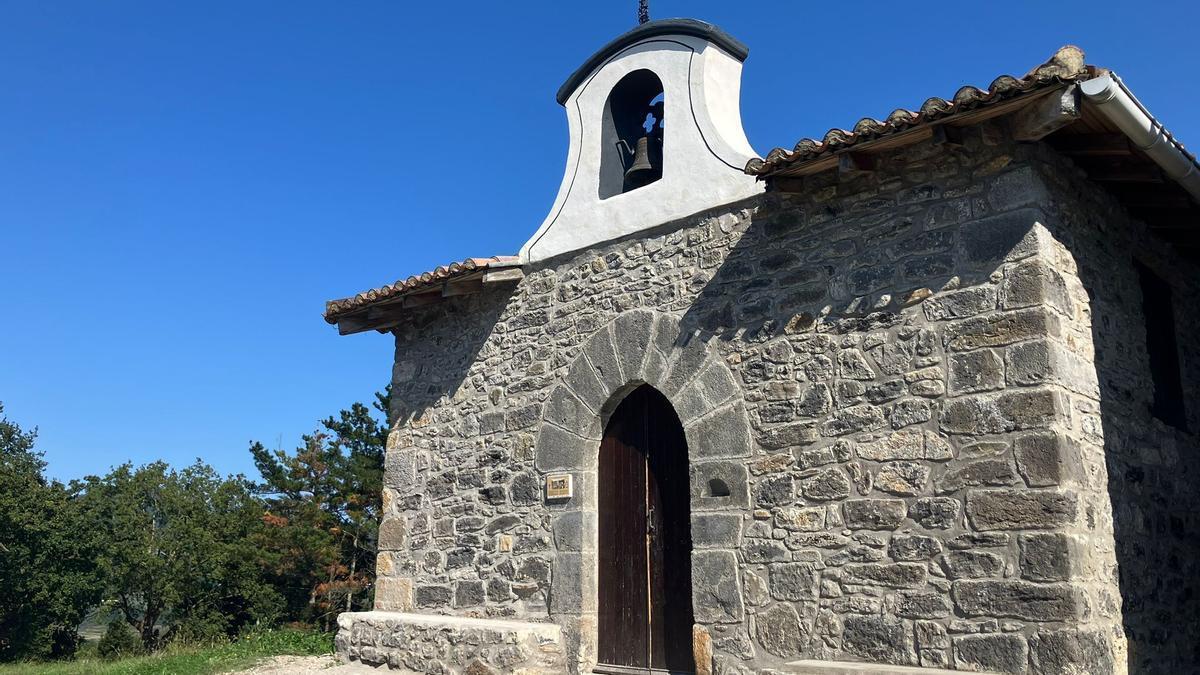 La ermita de San Gregorio, popularmente conocida como Triñe.