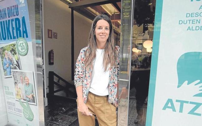 Patricia Ayo, responsable del servicio de apoyo a las familias de Atzegi.