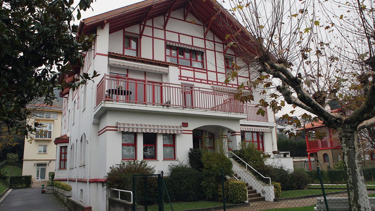 El edificio del centro de la Fundación Uliazpi, ubicado en el barrio donostiarra de Ategorrieta.