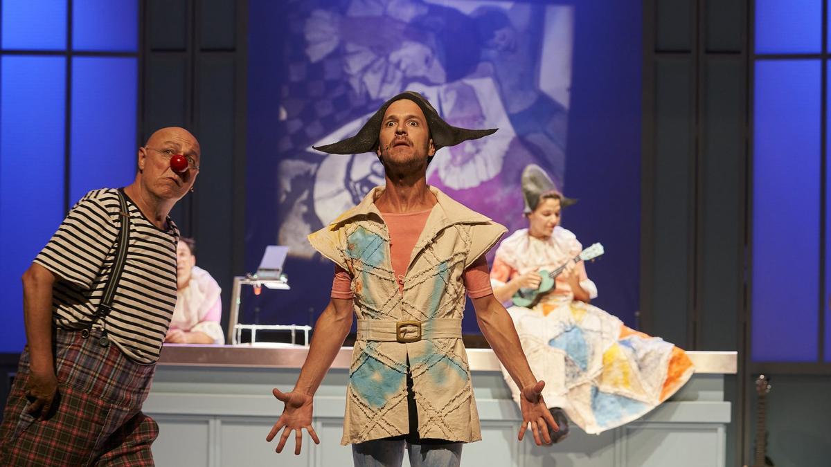 Escena de ‘Picasso (Rey, monstruo y payaso)’.