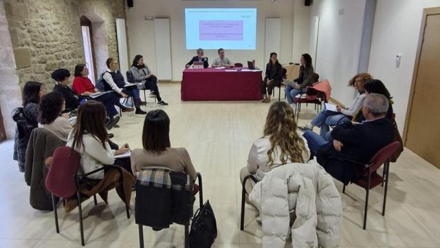 Reunión del ecosistema de cuidados en Laguardia
