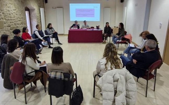 Reunión del ecosistema de cuidados en Laguardia
