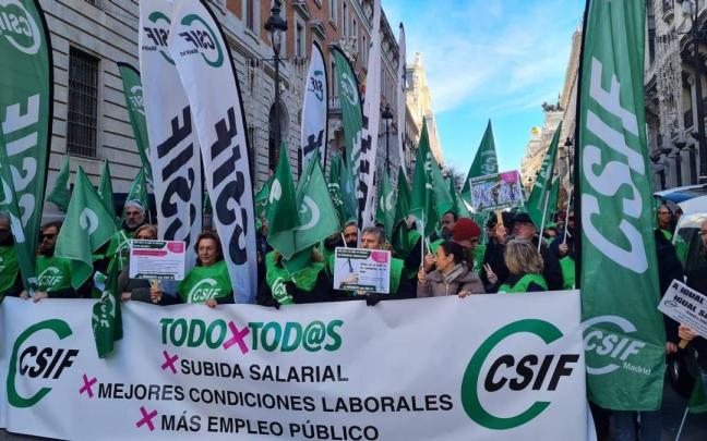 CSIF sigue teniendo sobre la mesa una huelga pese a una nueva licitación de Muface