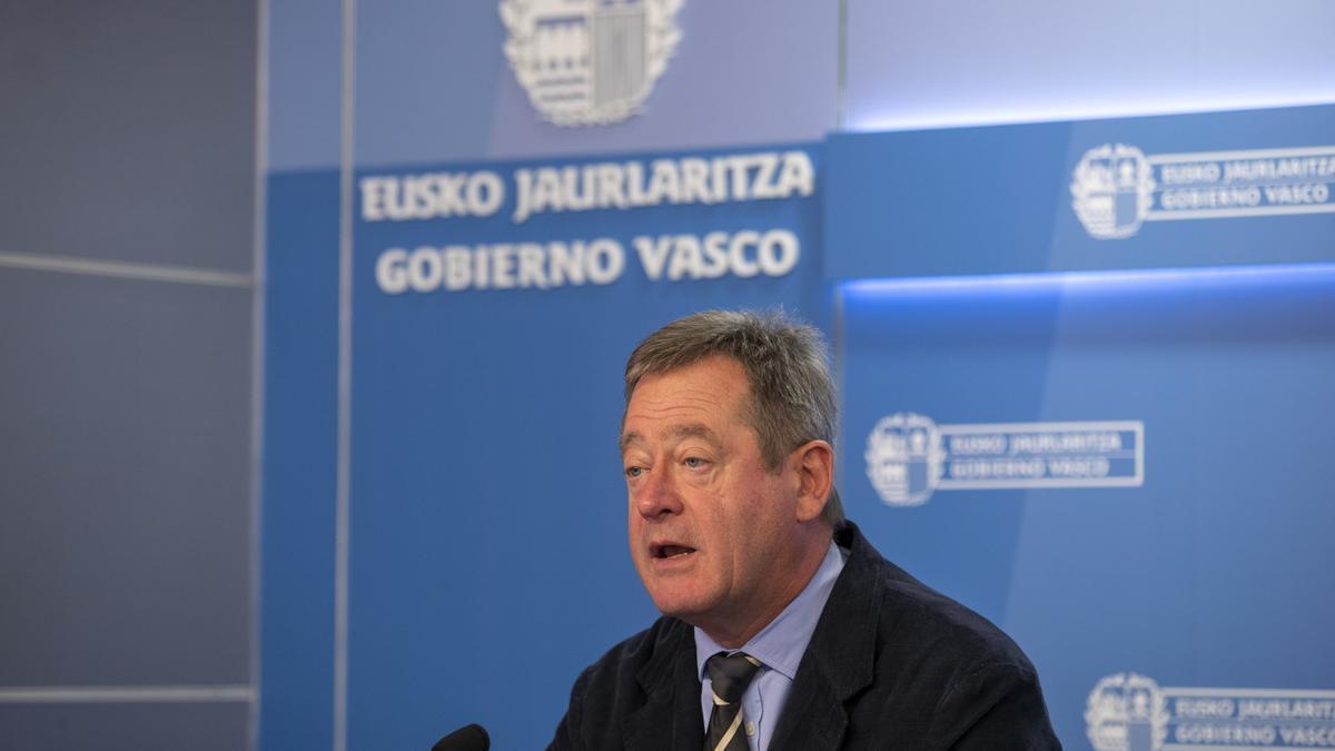 El portavoz del Gobierno vasco, Bingen Zupiria.