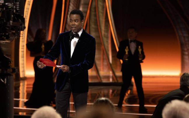 Chris Rock en la gala de los Oscars del año pasado. Chris Rock en la gala de los Oscars del año pasado.