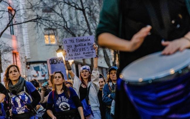 Imagen de archivo de la manifestación del 8M en Madrid.